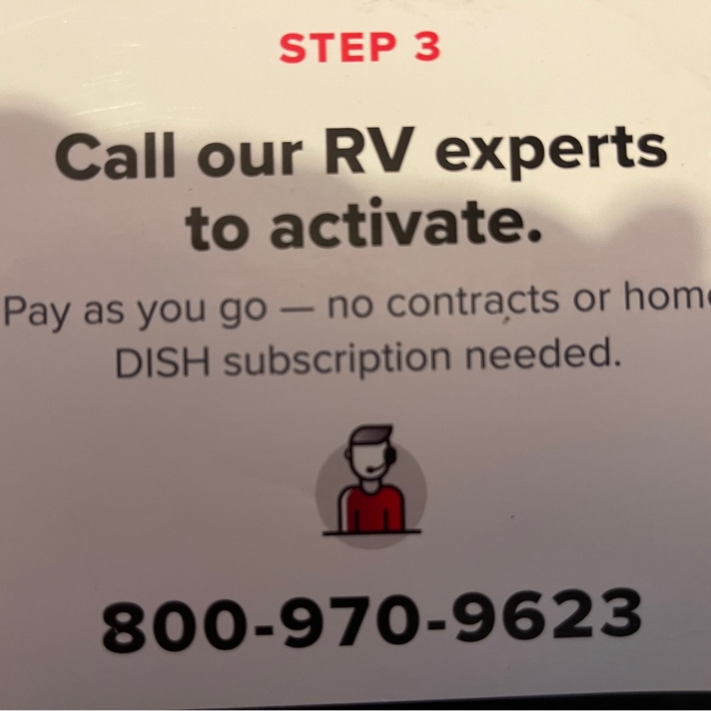 Dish Network Receiver with Remote and Cables for RV - Picture 7 of 8
